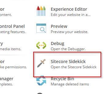 Sitecore Sidekick
